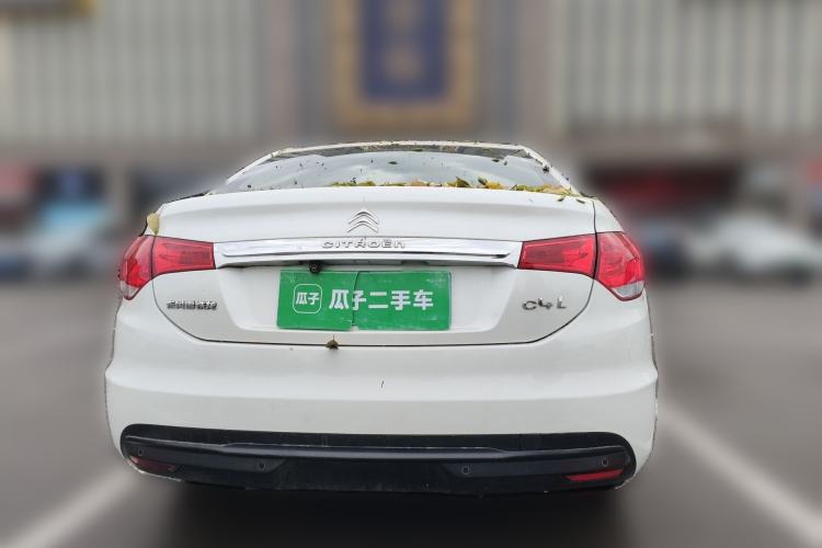 Used Citroen C4L 2013 1.8L Automatic Jingzhi Edition Rear