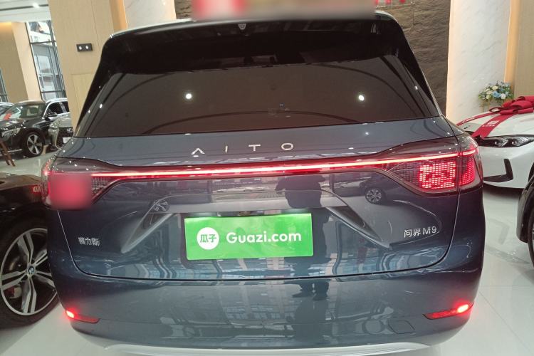 Used Hima AITO M9 2024 Range-Extended Ultra Version 52 kWh 6-Seater Model Rear