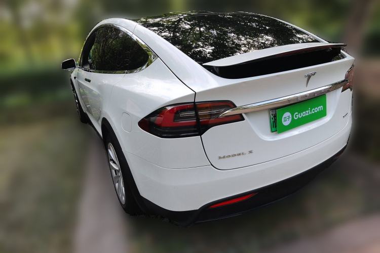 Used Tesla Model X 2017 X 100D Long Range Edition Rear Left 45 Deg