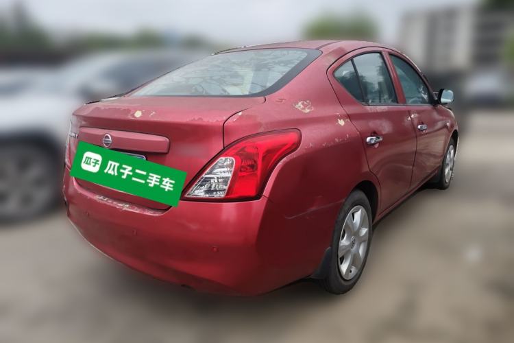 Used Nissan Sunny 2011 1.5XE CVT Comfort Edition Rear Right 45 Deg