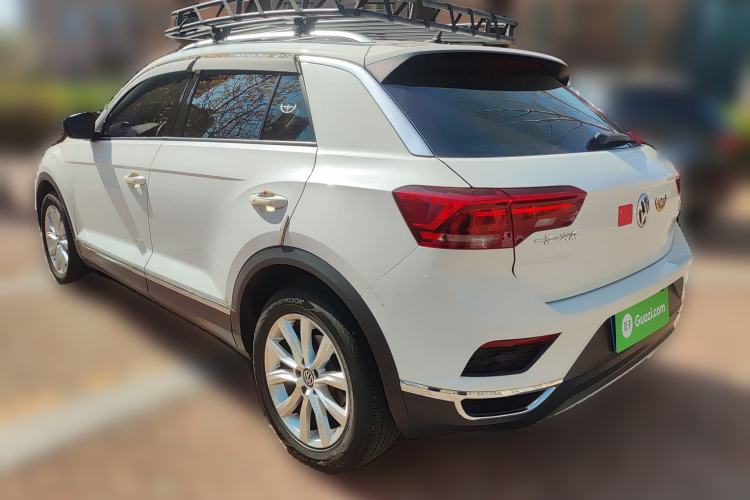 Used Volkswagen T-ROC 2018 230TSI DSG Two-Wheel Drive Advanced Version China V Standard Rear Left 45 Deg