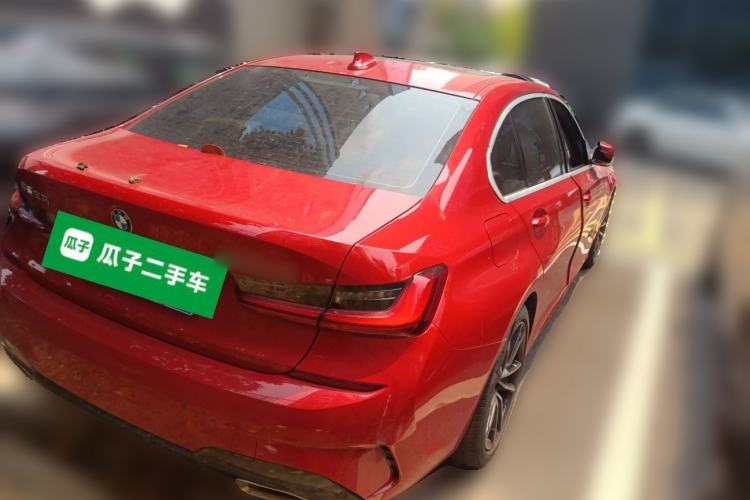 Used BMW 3 Series 2022 320Li M Sport Package Rear Right 45 Deg