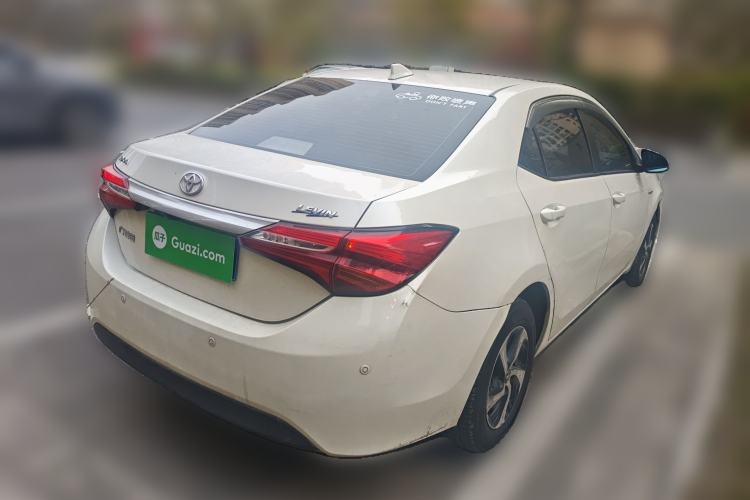 Used Toyota Levin 2017 Revised Dual-Engine 1.8H GS E-CVT Elite Sunroof Version China V Standard Rear Right 45 Deg