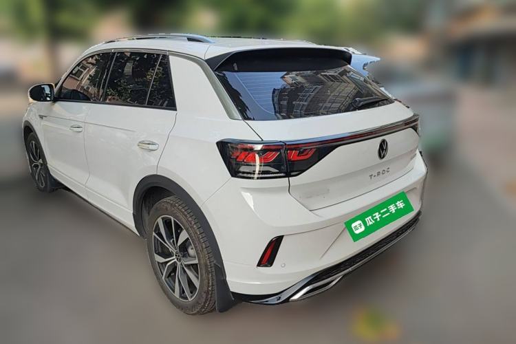 Used Volkswagen T-ROC 2024 300TSI DSG Two-Wheel-Drive Chen Guang Edition Rear Left 45 Deg