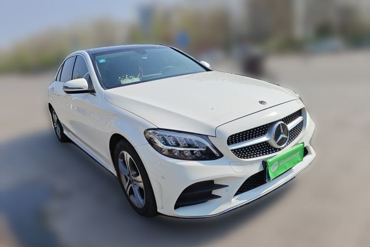 Used Mercedes-Benz C-Class 2021 C 260 L Sport Edition Front Right 45 Deg