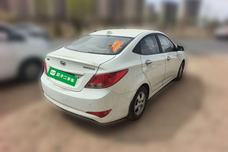 Used Hyundai Verna (older generation) 2014 1.4L Automatic Smart GLS Rear Right 45 Deg