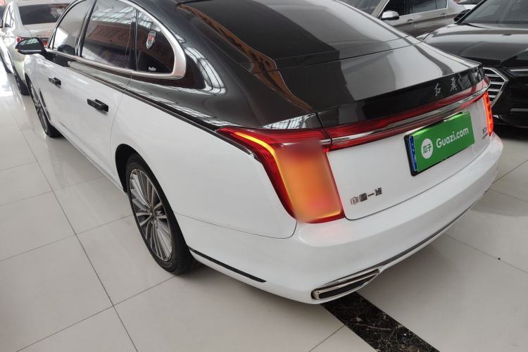 Used Hongqi H9 2020 2.0T Smart Connect Flagship Edition Rear Left 45 Deg