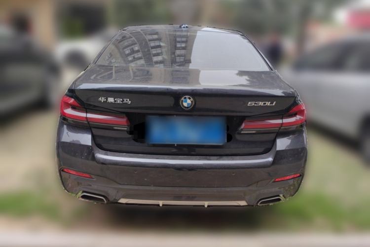 Used BMW 5 Series 2022 Second Facelift 530Li Luxury Version M Sport Package Rear