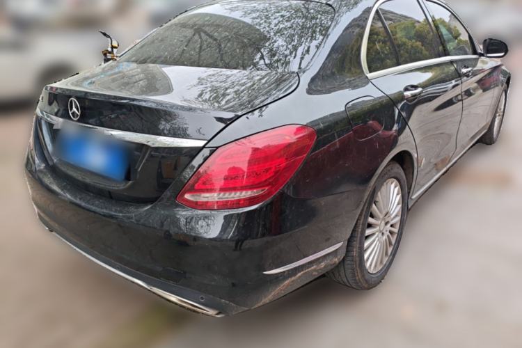 Used Mercedes-Benz C-Class 2015 C 200 L Sport Edition Rear Right 45 Deg