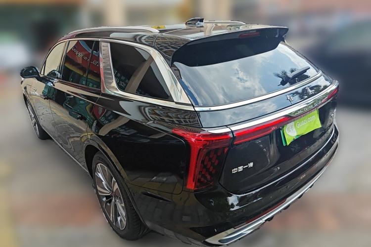 Used Hongqi E-HS9 2022 690 km Range Flagship Edition Six Seats Rear Left 45 Deg