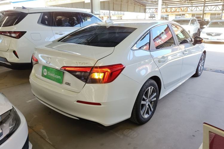 Used Honda Civic 2023 240TURBO CVT Dynamic Edition Rear Right 45 Deg