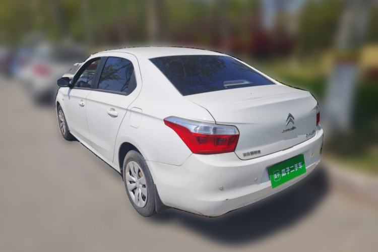 Used Citroen Elysee 2014 1.6L Manual Fashion Edition Rear Left 45 Deg