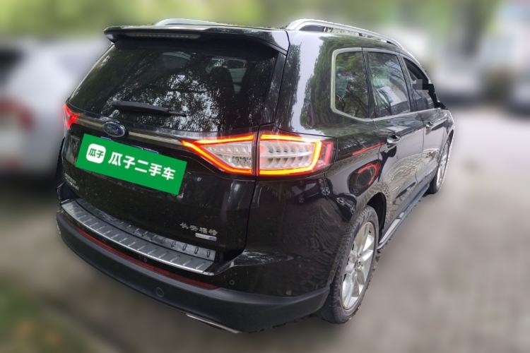 Used Ford Edge 2016 EcoBoost 245 Four-Wheel Drive Titanium 7-Seater Rear Right 45 Deg