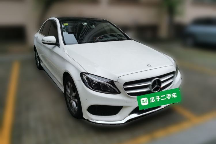 Used Mercedes-Benz C-Class 2015 C 200 L Sport Edition Front Right 45 Deg