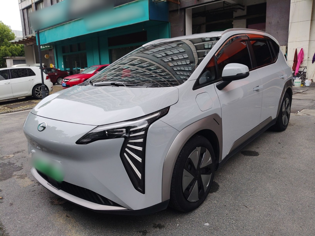 Parte inferior delantera