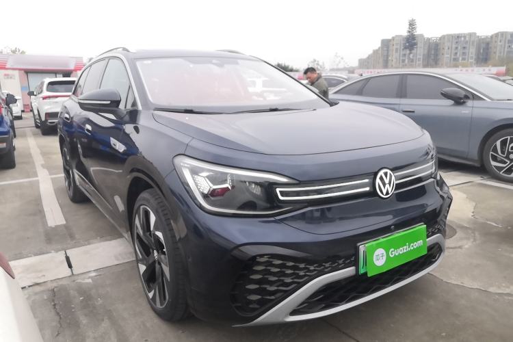 Used Volkswagen ID.6 CROZZ 2022 High-Performance PRIME Edition Front Right 45 Deg