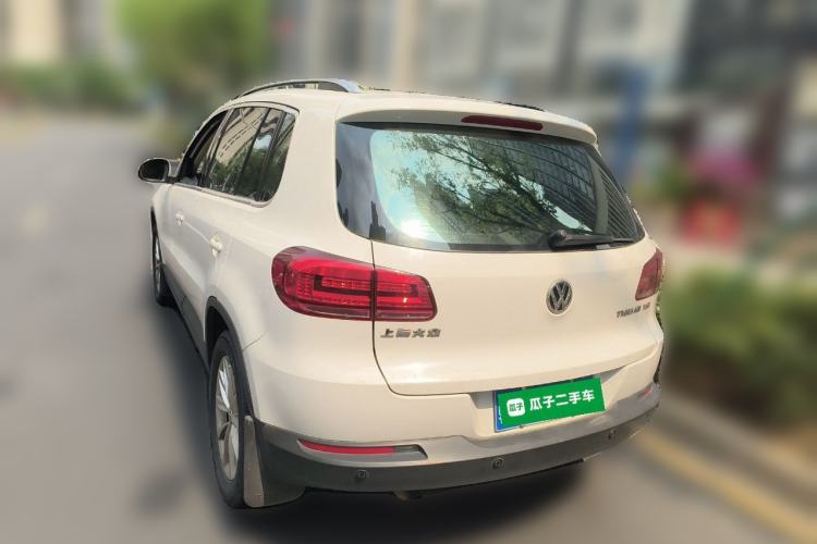 Used Volkswagen Tiguan 2015 1.8TSI Automatic Two-Wheel Drive Comfort Edition Rear Left 45 Deg