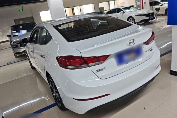 Used Hyundai Elantra (6th Generation / Lingdong) 2018 1.4T Dual-Clutch Xuan Dong · Dynamic Edition Rear Left 45 Deg
