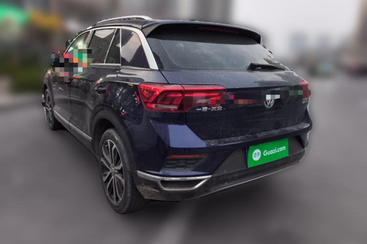 Used Volkswagen T-ROC 2019 280TSI DSG Two-Wheel Drive Comfort Version China VI Standard Rear Left 45 Deg