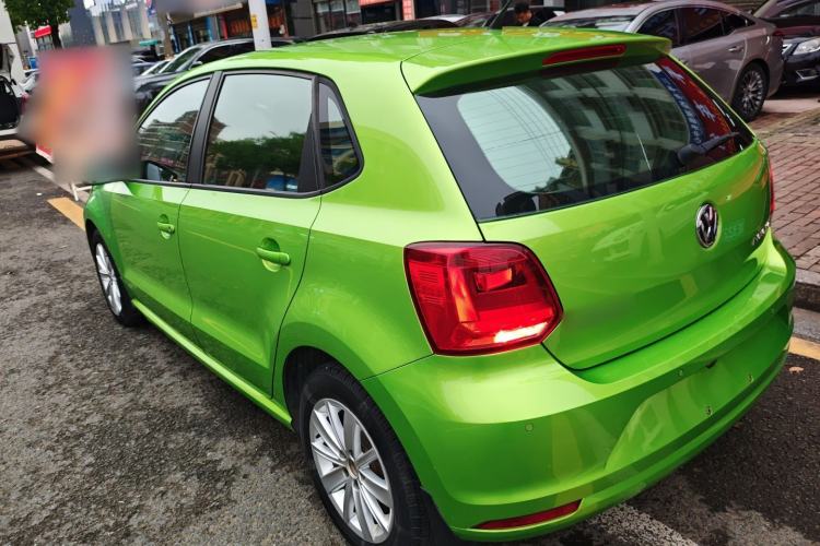 Used Volkswagen Polo 2014 1.6L Automatic Comfort Edition Rear Left 45 Deg