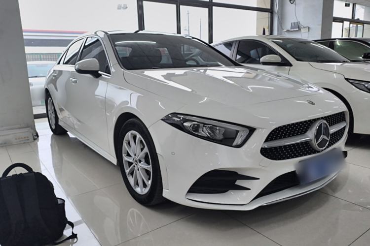 Used Mercedes-Benz A-Class 2019 A 200 L Sport Sedan Front Right 45 Deg