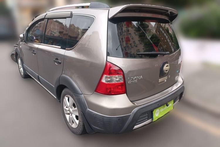 Used Nissan Livina 2010 Jingrui Edition 1.6L Automatic Smart High-End Model Rear Left 45 Deg