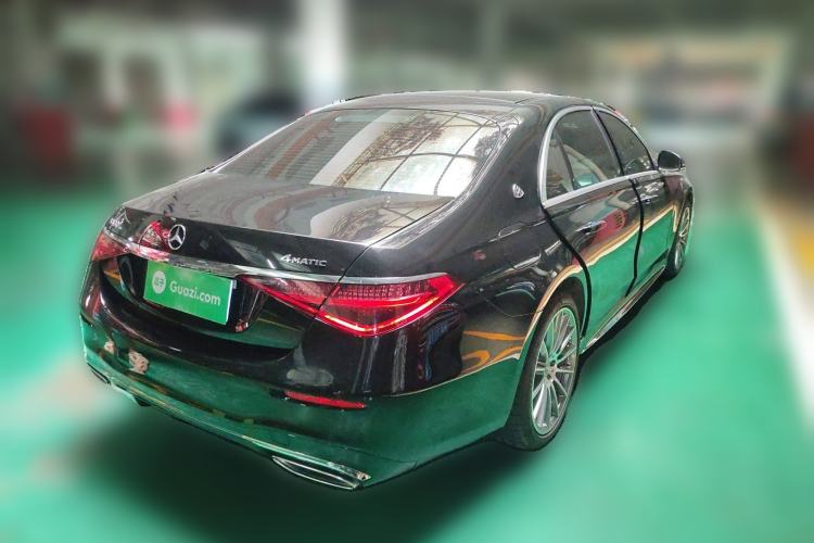 Used Mercedes-Benz S-Class 2022 S 450 L 4MATIC Rear Right 45 Deg