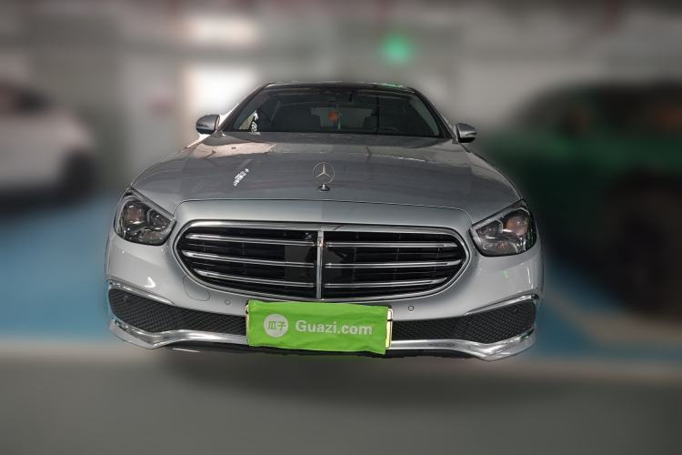 Used Mercedes-Benz E-Class New Energy 2021 E 350 e L Plug-in Hybrid Sedan Front