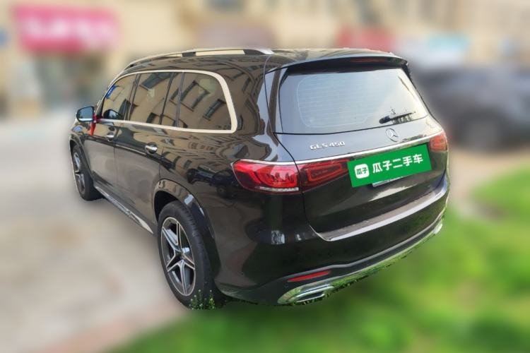 Used Mercedes-Benz GLS 2023 Second Facelift GLS 450 4MATIC Stylish Version Rear Left 45 Deg