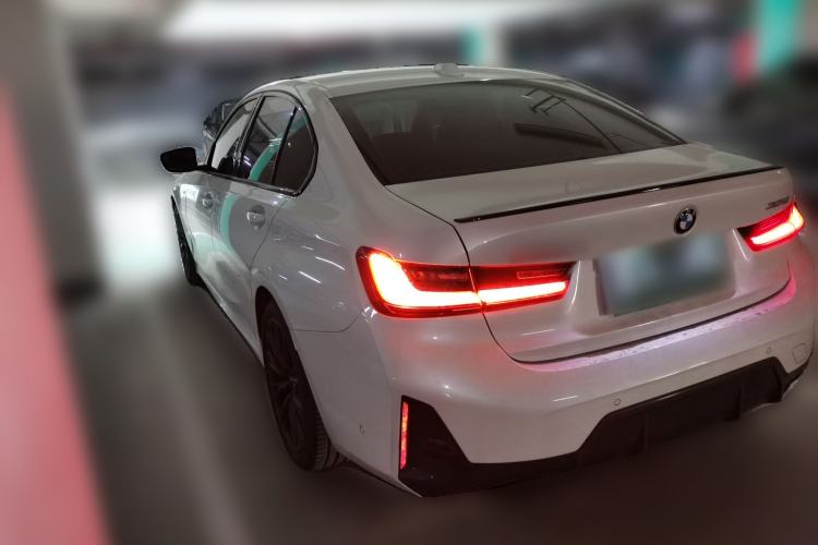 Used BMW 3 Series 2023 325i M Sport Night Edition Package Rear Left 45 Deg