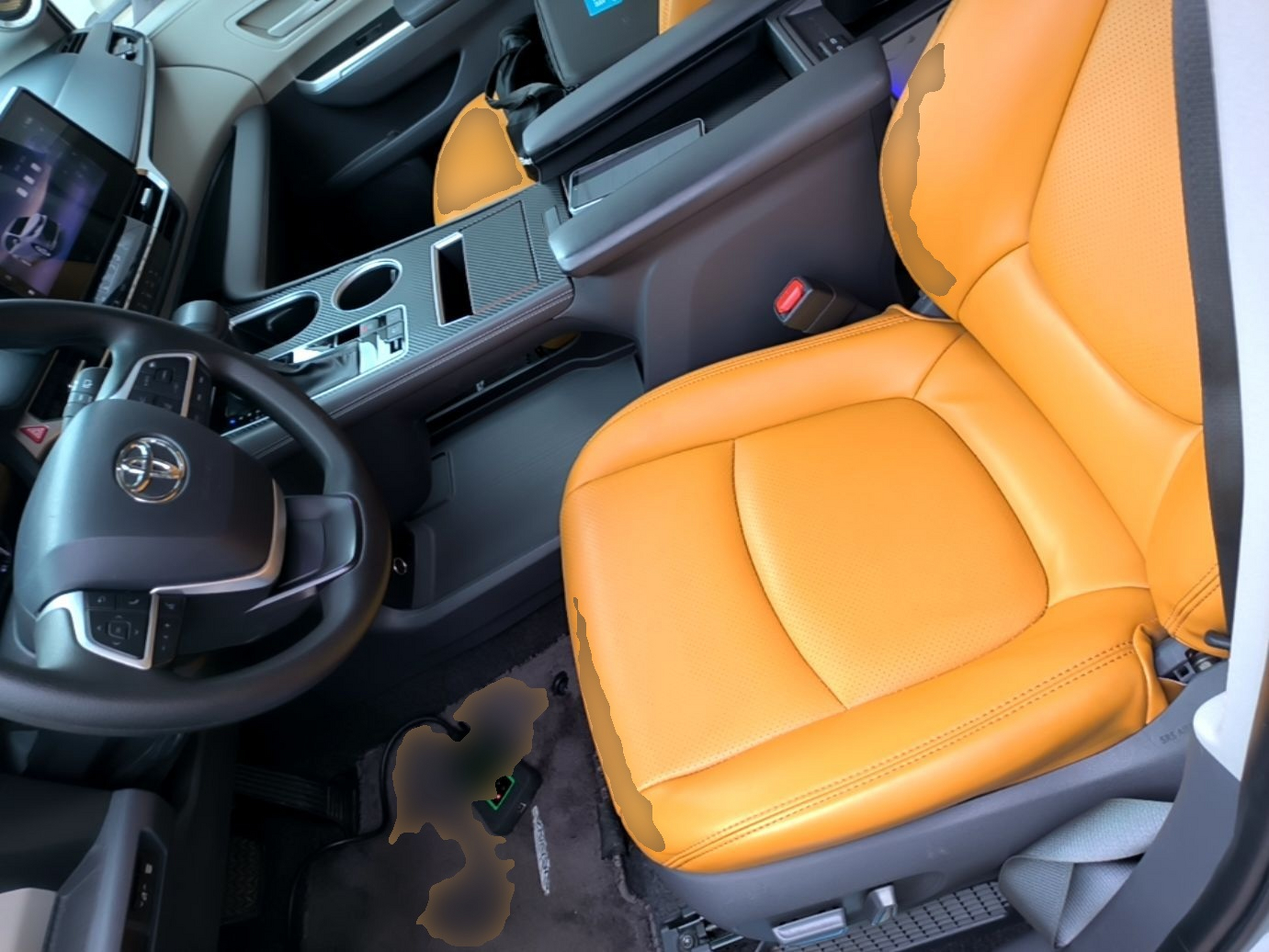 Avant de la voiture