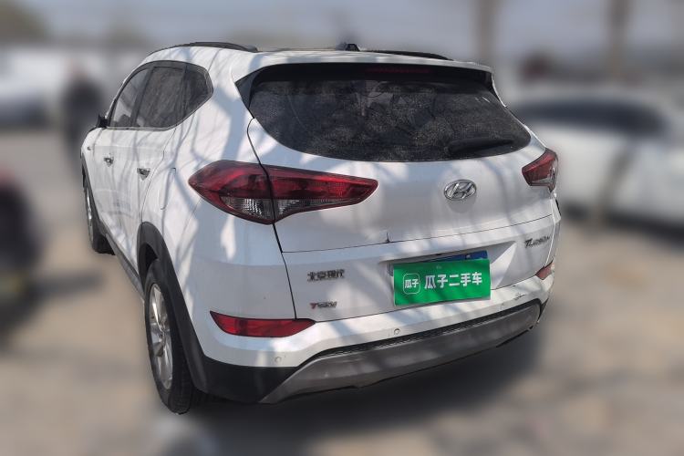 Used Hyundai Tucson 2018 1.6T Dual-Clutch Two-Wheel Drive 15th Anniversary Special Edition Rear Left 45 Deg