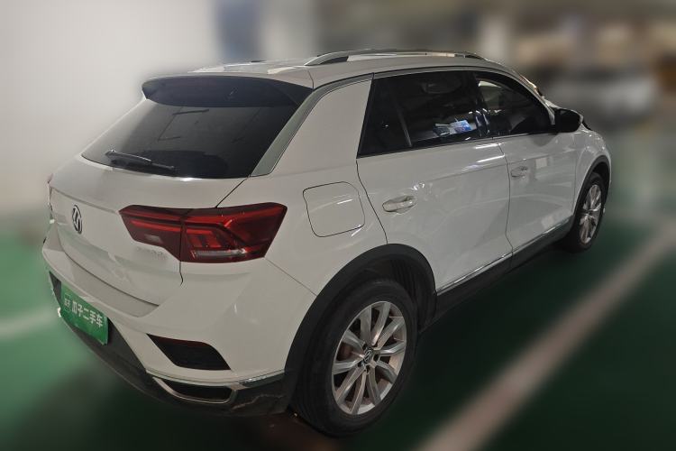 Used Volkswagen T-ROC 2019 230TSI DSG Two-Wheel-Drive Advanced Version China VI Standard Rear Right 45 Deg