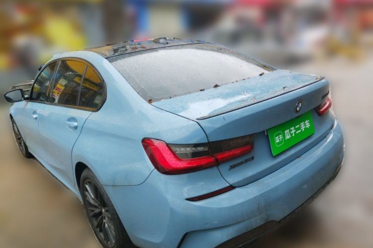 Used BMW 3 Series 2020 330Li xDrive M Sport Night Edition Rear Left 45 Deg