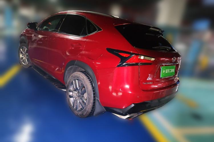 Used Lexus NX 2015 200T All-Wheel-Drive Fēngshàng Edition Rear Left 45 Deg