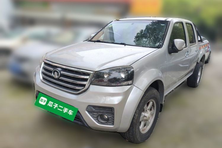 Used Great Wall Wingle 5 2017 2.4L European Version Gasoline Two-Wheel Drive Entry-Level Small Double-Cab 4G69S4N