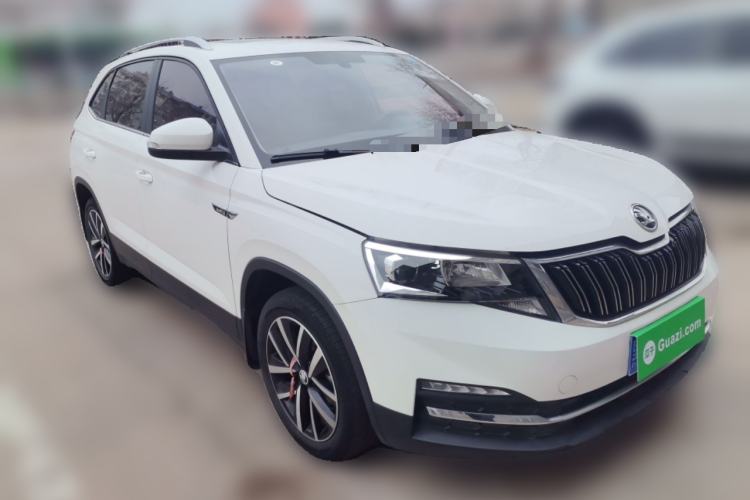 Used Skoda Kamiq 2021 1.5L Automatic Standard Edition Front Right 45 Deg