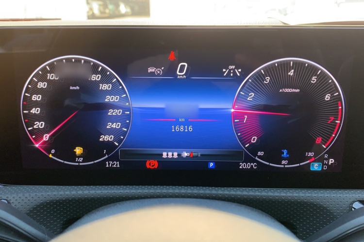 Used Mercedes-Benz A-Class 2023 A 200 L Fashion Model Instrument Cluster