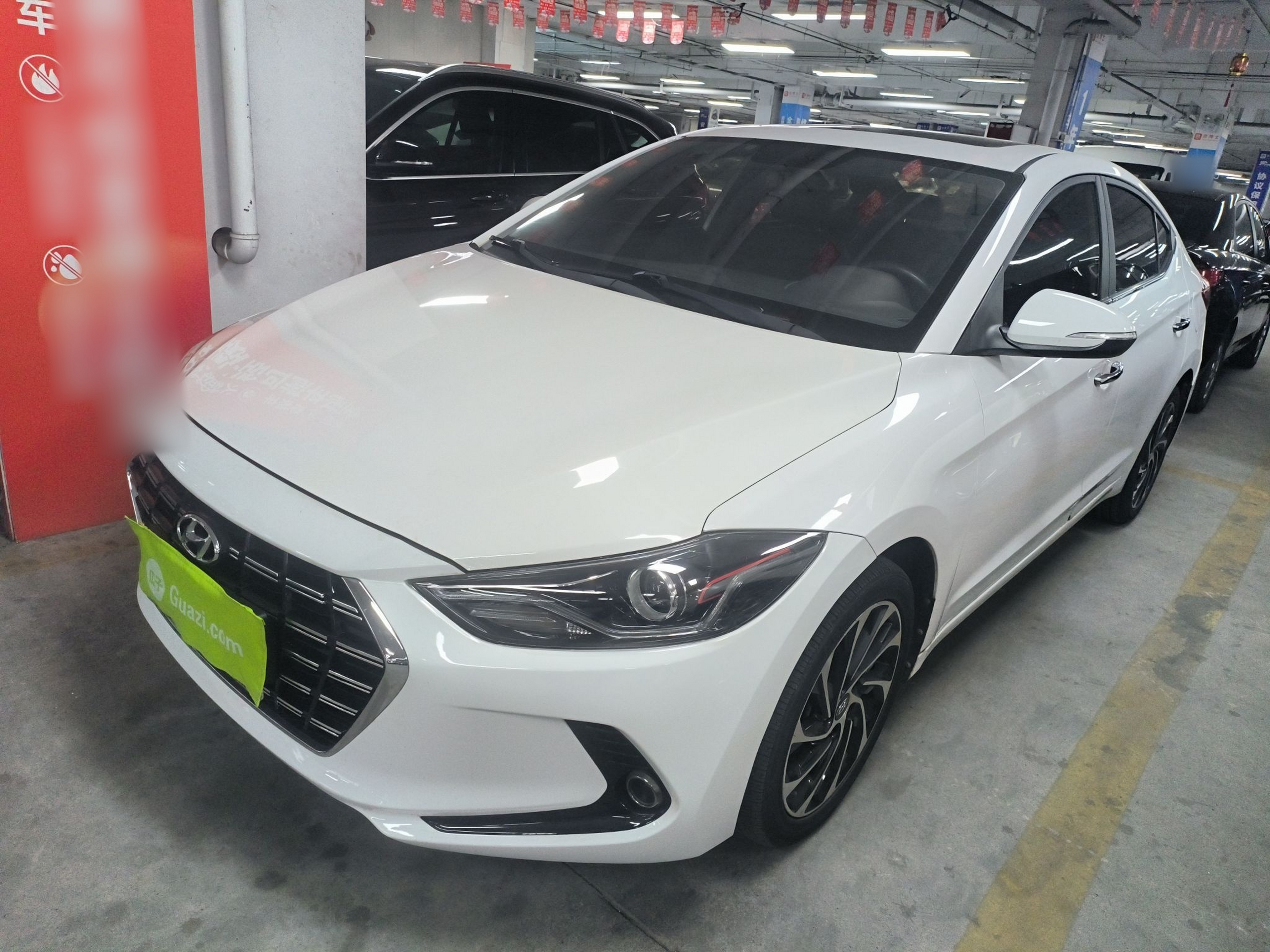 تحت مقدمة السيارة