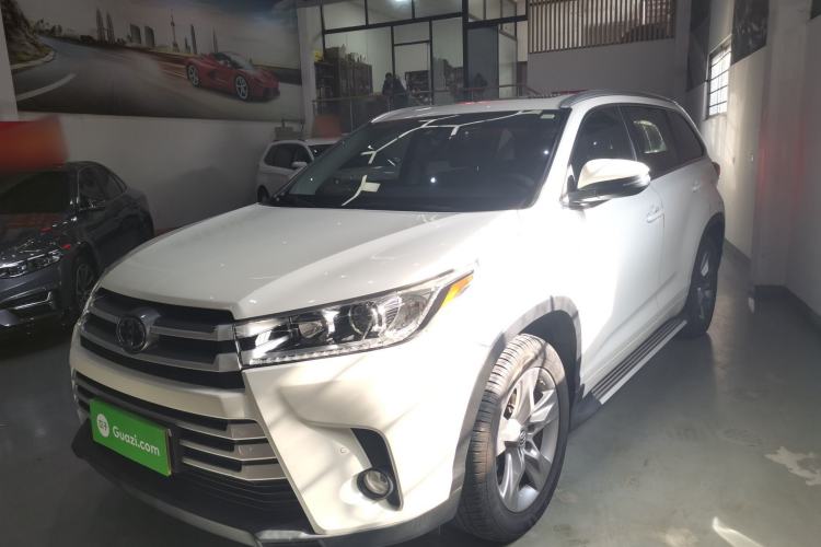 Used Toyota Highlander 2018 2.0T Four-Wheel Drive Luxury Version 7 Seats China VI Standard