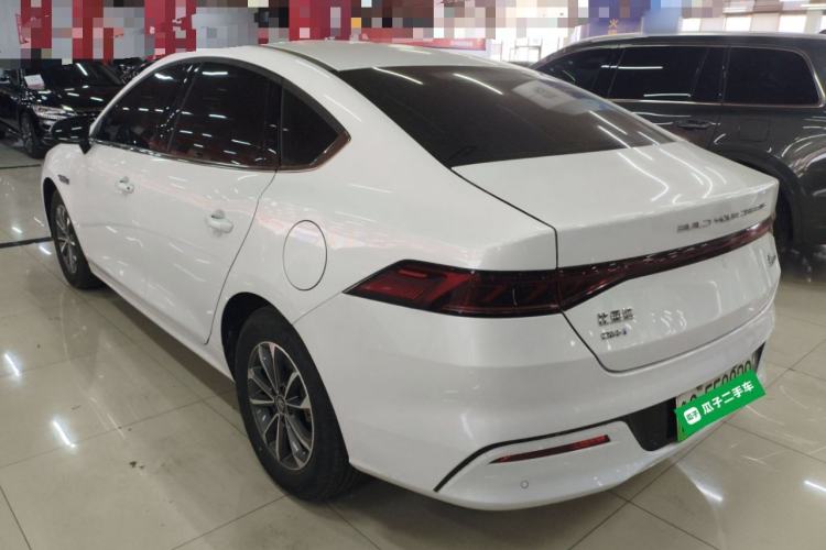 Used BYD Qin PLUS 2024 HONOR Edition DM-i 55KM Leading Model Rear Left 45 Deg