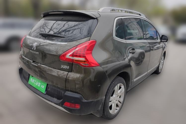 Used Peugeot 3008 2015 2.0L Automatic Trend Edition Rear Right 45 Deg