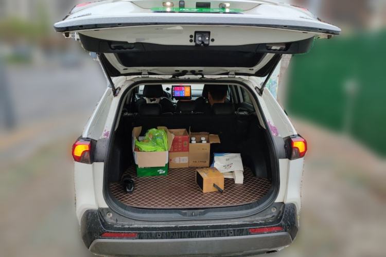 Used Toyota RAV4 2021 Dual-Engine 2.5L E-CVT Two-Wheel Drive Elite Edition Trunk