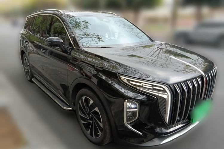 Used Hongqi HS7 PHEV 2024 2.0T PHEV Four-Wheel Drive Flagship Edition 7 Seats
