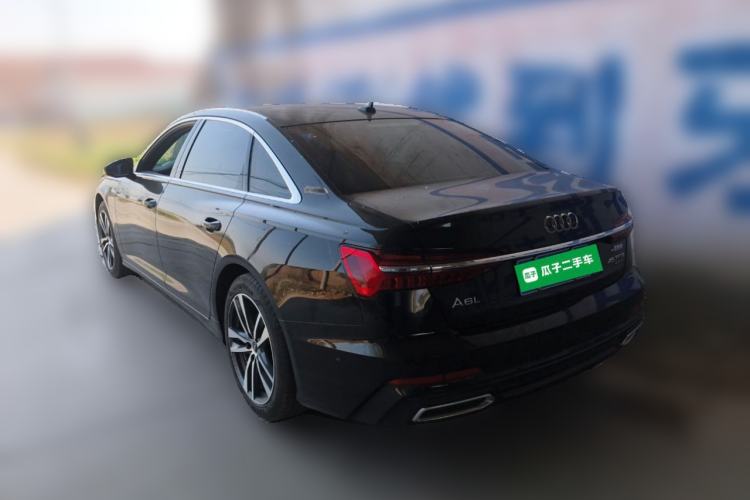 Used Audi A6L 2022 40 TFSI Luxury Dynamic Model Rear Left 45 Deg