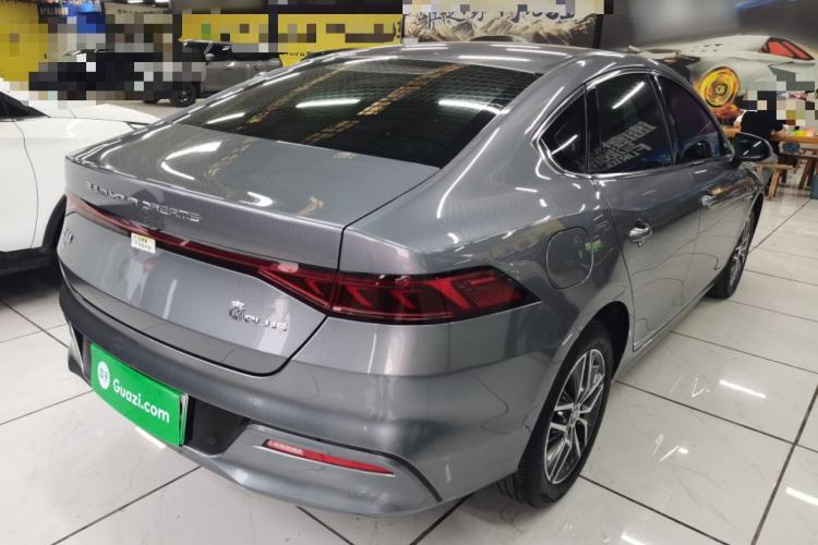 Used BYD Qin PLUS 2023 Champion Edition EV 420KM Superior Model Rear Right 45 Deg