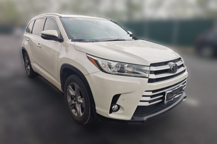 Used Toyota Highlander 2018 2.0T Four-Wheel Drive Luxury Version 7 Seats China VI Standard Front Right 45 Deg