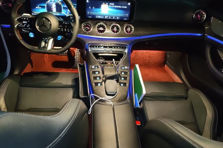 Used Mercedes-Benz AMG GT 2023 AMG GT 50 4MATIC+ Four-Door Coupe Center Console