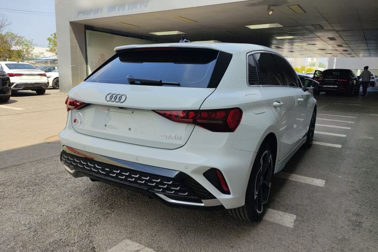 Used Audi A3 2025 Sportback 35TFSI Prestige Edition + Luxury Selection Package Rear Right 45 Deg