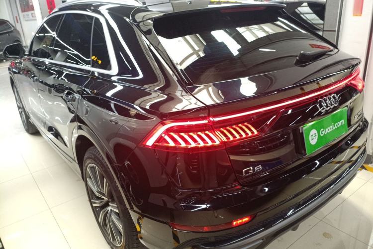 Used Audi Q8 2019 45 TFSI Prestige Dynamic Edition Rear Left 45 Deg